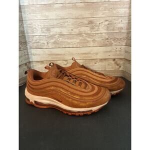 Nike Air Max 97 Sneakers Dark Russet/Bronze AV8198-201 Women's Size 9.5 Orange